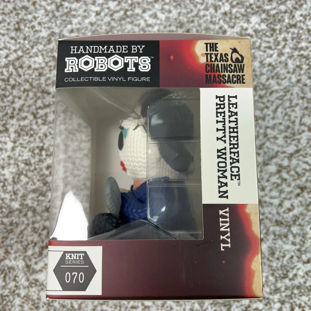 Handmade By Robots Leatherface Texas Chainsaw‎ Massacre Knit Series Vinyl Figure
